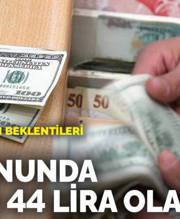 O tarihte dolar 44 lira olacak: Ekonomistlerin enflasyon ve dolar anketi sonuçlandı