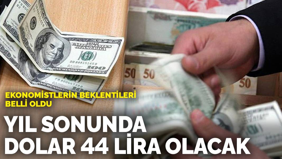 O tarihte dolar 44 lira olacak: Ekonomistlerin enflasyon ve dolar anketi sonuçlandı