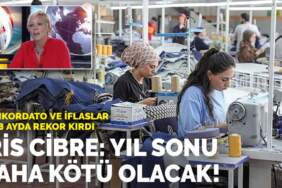 İris Cibre: Yıl sonu daha kötü olacak! Konkordato ve iflaslar ilk 8 ayda rekor kırdı