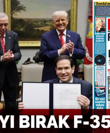 Rusya’yı bırak F-35’i al