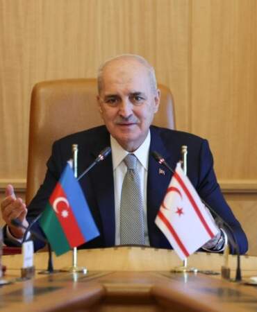 Kurtulmuş: Kıbrıs’ta iki devletli çözümden başka yol yok