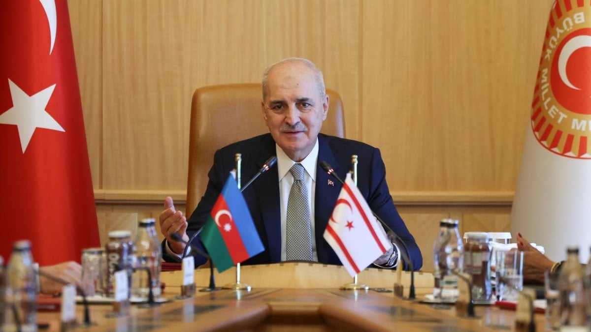 Kurtulmuş: Kıbrıs’ta iki devletli çözümden başka yol yok