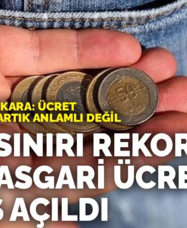 Açlık sınırı rekor kırdı, asgari ücretle makas açıldı… Prof. Dr. Hakan Kara: Ücret analizi yapmak artık anlamlı değil