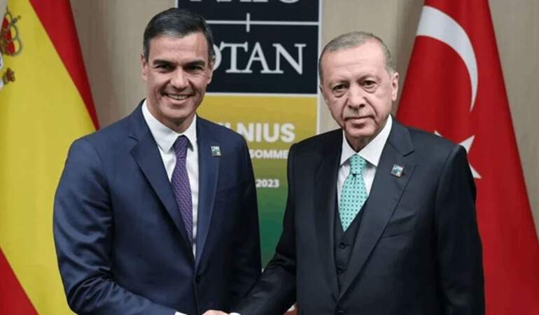 Erdoğan, İspanya Başbakanı ile görüştü