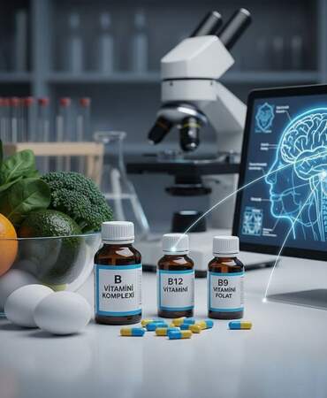 Stres ve yorgunluktan kurtulun! B5 ve B3 vitaminleri ile doğal dengeyi bulun