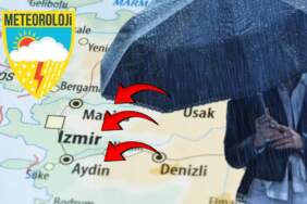 Şemsiyelerinizi hazırlayın! Nihayet yağış geliyor: Meteoroloji’den İzmir, Manisa ve Aydın için kuvvetli yağış uyarısı
