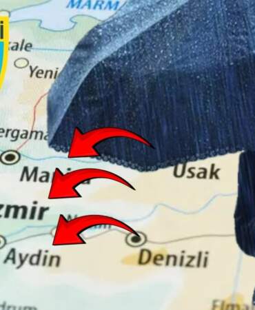 Şemsiyelerinizi hazırlayın! Nihayet yağış geliyor: Meteoroloji’den İzmir, Manisa ve Aydın için kuvvetli yağış uyarısı
