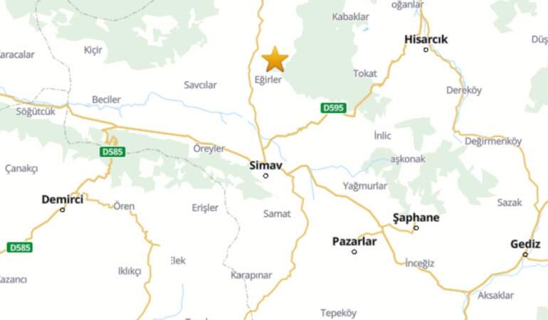 Kütahya’da çok şiddetli deprem | Son depremler