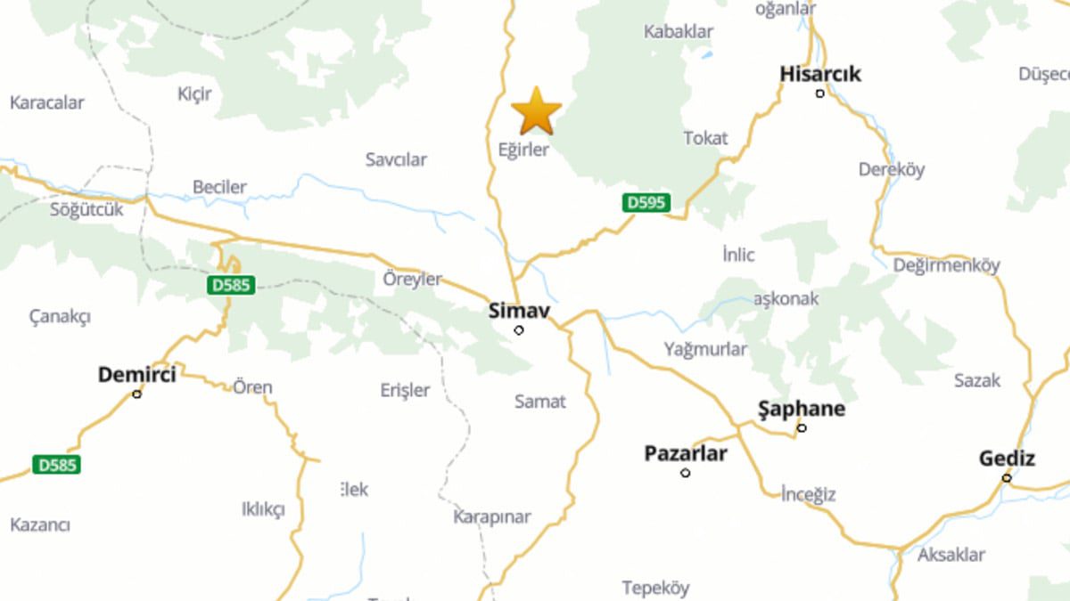 Kütahya’da çok şiddetli deprem | Son depremler