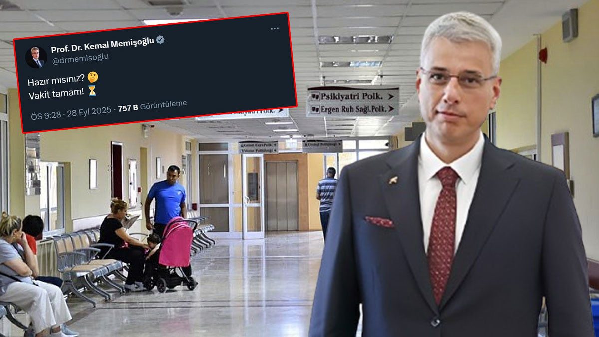 Memişoğlu’nun gizemli mesajı, sağlık personeli atamaları için mi?