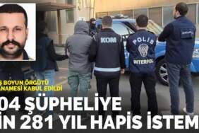 Barış Boyun Örgütü iddianamesi kabul edildi: 304 şüpheliye bin 281 yıl hapis istemi