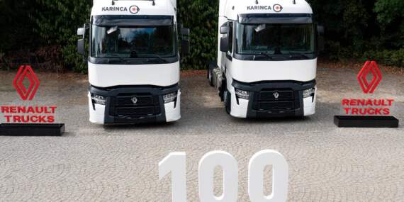 Karnca Lojistik’e 100 adet Renault Trucks T480 teslimatı: Avrupa operasyonlarına yeni güç