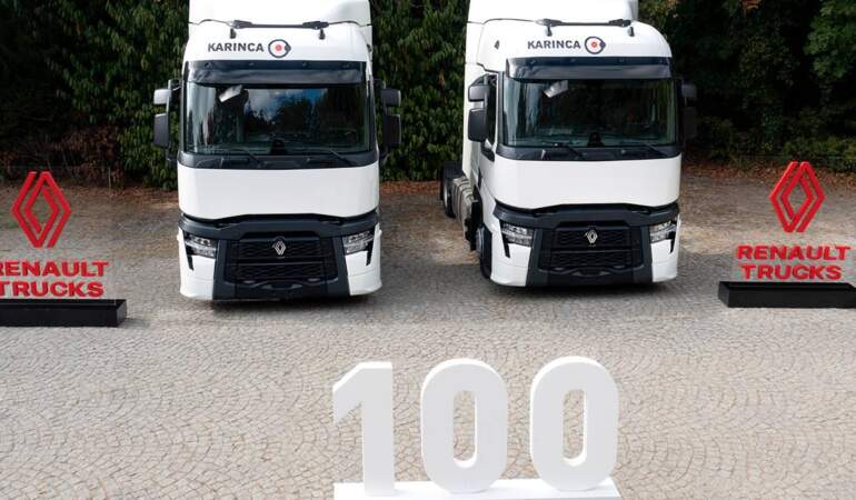 Karnca Lojistik’e 100 adet Renault Trucks T480 teslimatı: Avrupa operasyonlarına yeni güç