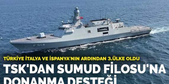 Türkiye İtalya ve İspanya’nın ardından 3. ülke oldu: TSK’dan Küresel Sumud Filosu’na donanma desteği