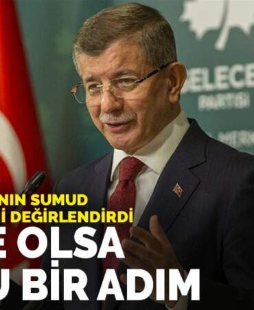Davutoğlu TSK’nın Sumud Filosu desteğini değirlendirdi: Geç de olsa doğru bir adım
