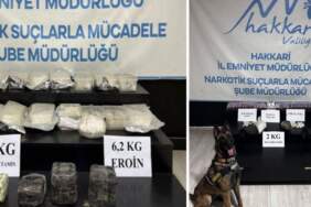 Hakkari’de 26 kilo 529 gram uyuşturucu ele geçirildi