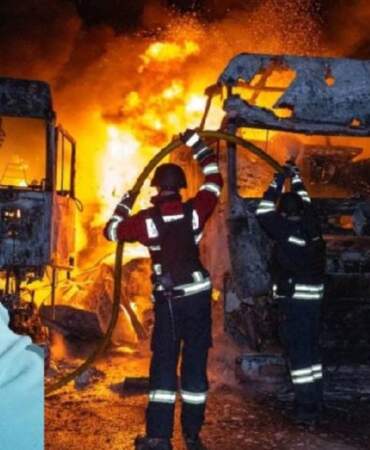 Kiev’e düzenlenen saldırıda Sakaryalı tır sürücüsü hayatını kaybetti