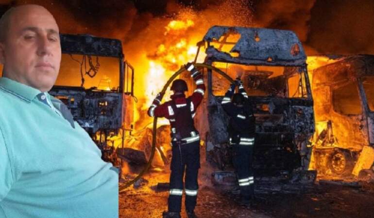Kiev’e düzenlenen saldırıda Sakaryalı tır sürücüsü hayatını kaybetti