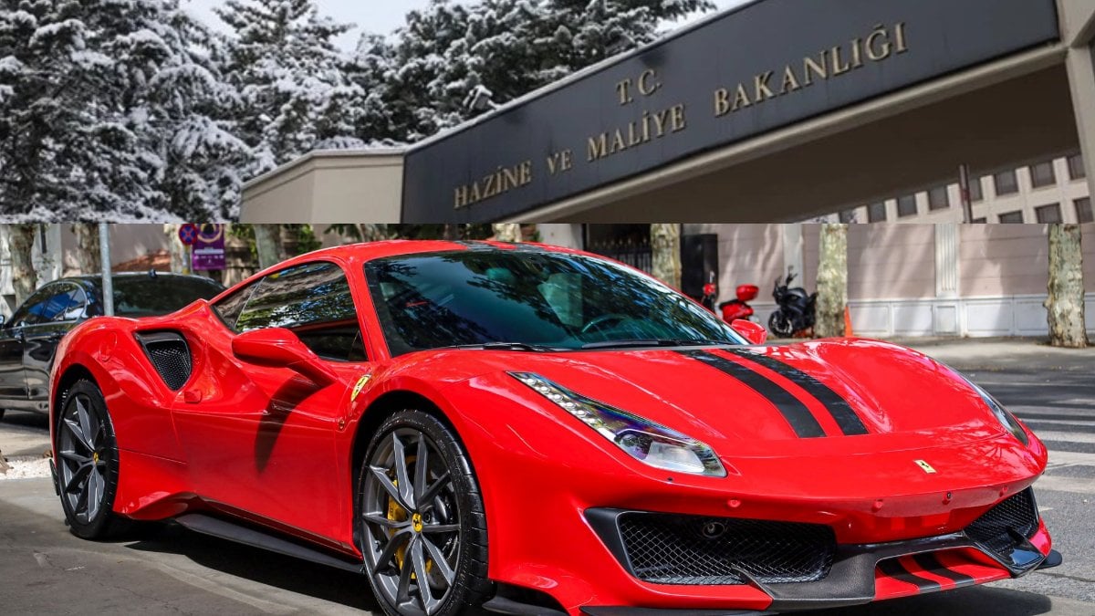 Türkiye’deki vergisiz ‘T’ plakalı Ferrari’lerin sırrı ortaya çıktı: Maliye düğmeye bastı