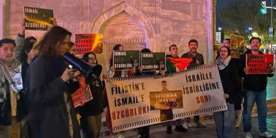 Filistin aktivisti İsmail Çelik 2 aydır tutuklu: AK Parti önünde protestoya abluka