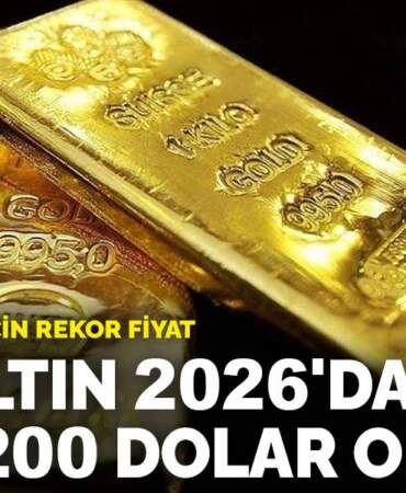 Altın 2026’da 4 bin 200 dolar olacak: UBS’den altın için rekor fiyat