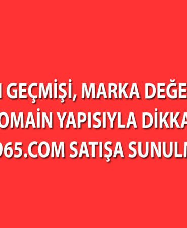 Haber1965.com sitesi satılıktır