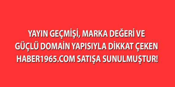 Haber1965.com sitesi satılıktır