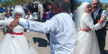 4 Çocuk, 9 Torun Sahibi Çift, 40 Yıl Sonra Hayallerindeki Düğünü Yaptı