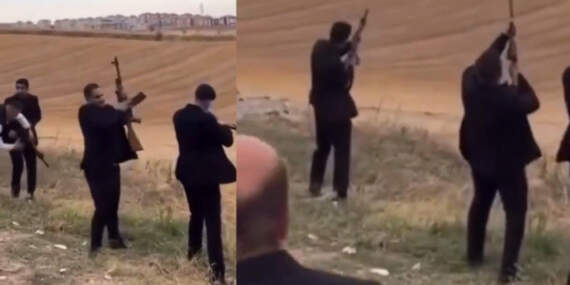 Akıllanmıyoruz! İnegöl’deki Düğün Silah Gösterisine Döndü