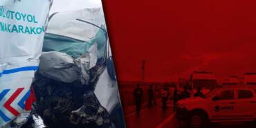 Aksaray’da Feci Kaza!  2 Asker Şehit, 1 Sivil Öldü, 3 Yaralı