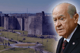 Bahçeli’ye 4 Kelimelik Büyük Sürpriz! Diyarbakır Surlarına Asıldı