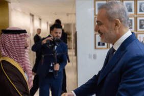Bakan Fidan, Suudi Arabistanlı Mevkidaşı ile Bir Araya Geldi