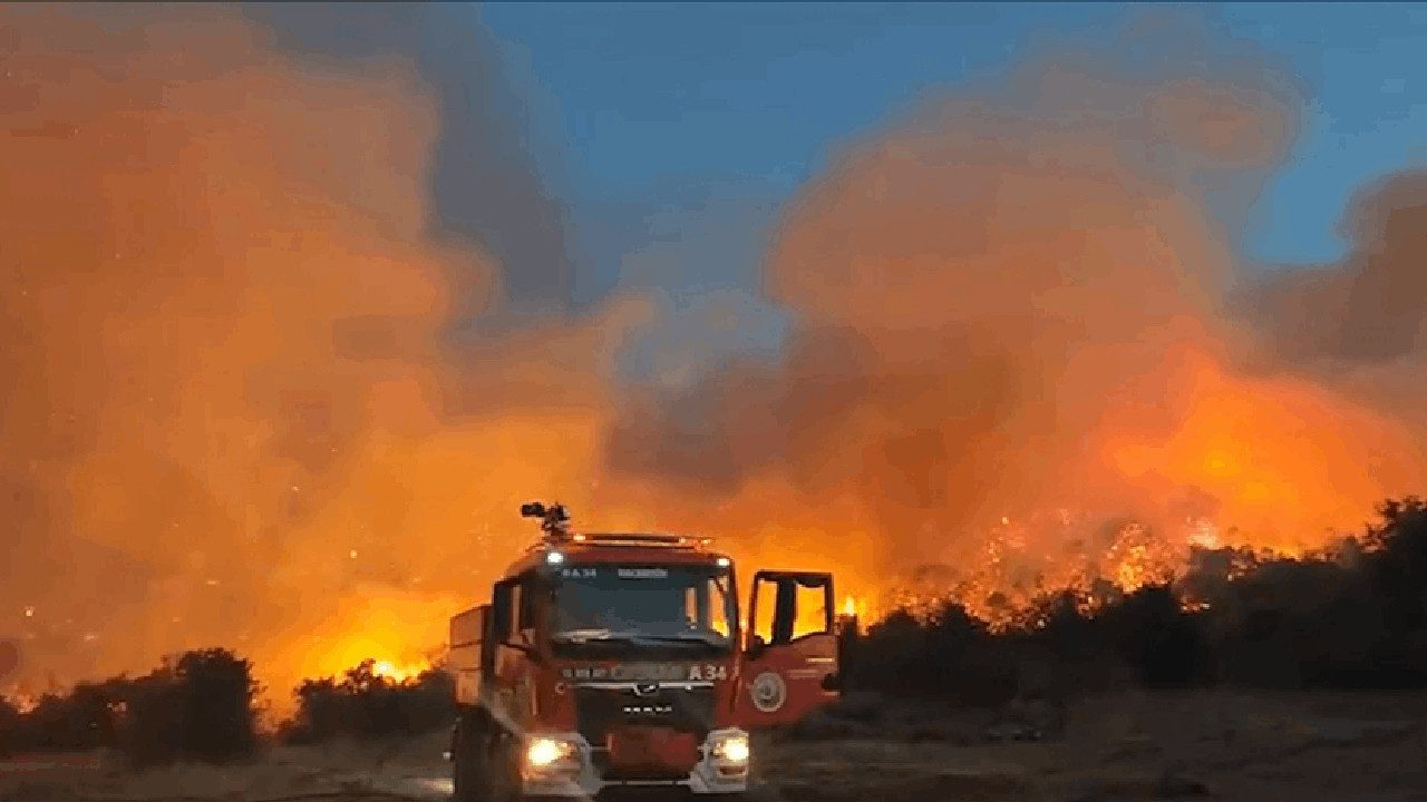 Balıkesir’de Yine Orman Yangını…