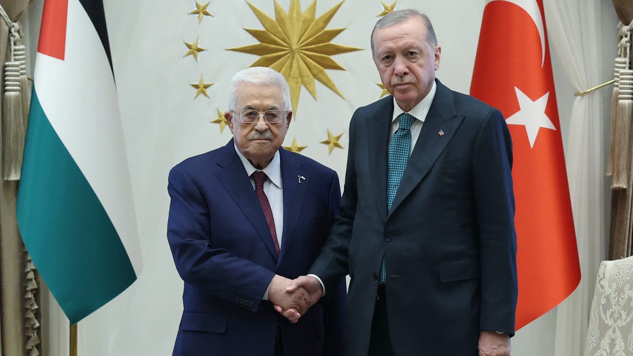 Beştepe’de Kritik Zirve: Cumhurbaşkanı Erdoğan ile Filistin Lideri Mahmud Abbas Bir Araya Geldi