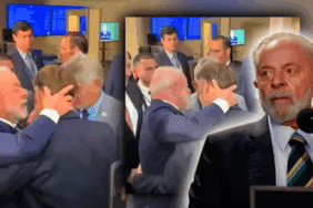 BM Zirvesinde Macron’a Sıra Dışı Temas! Brezilya Devlet Başkanı Ensesinden Tuttu, Kulağına Fısıldadı