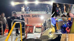 Boğaz’da Korku Dolu Anlar! Beşiktaş-Üsküdar Motoru, Kargo Gemisi ile Çarpıştı