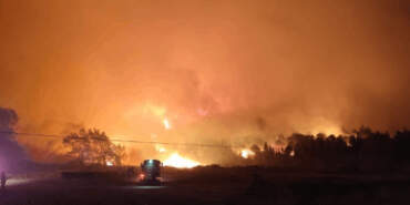 Bursa’da Orman Yangını! Yerleşim Yeri Tehlikede…