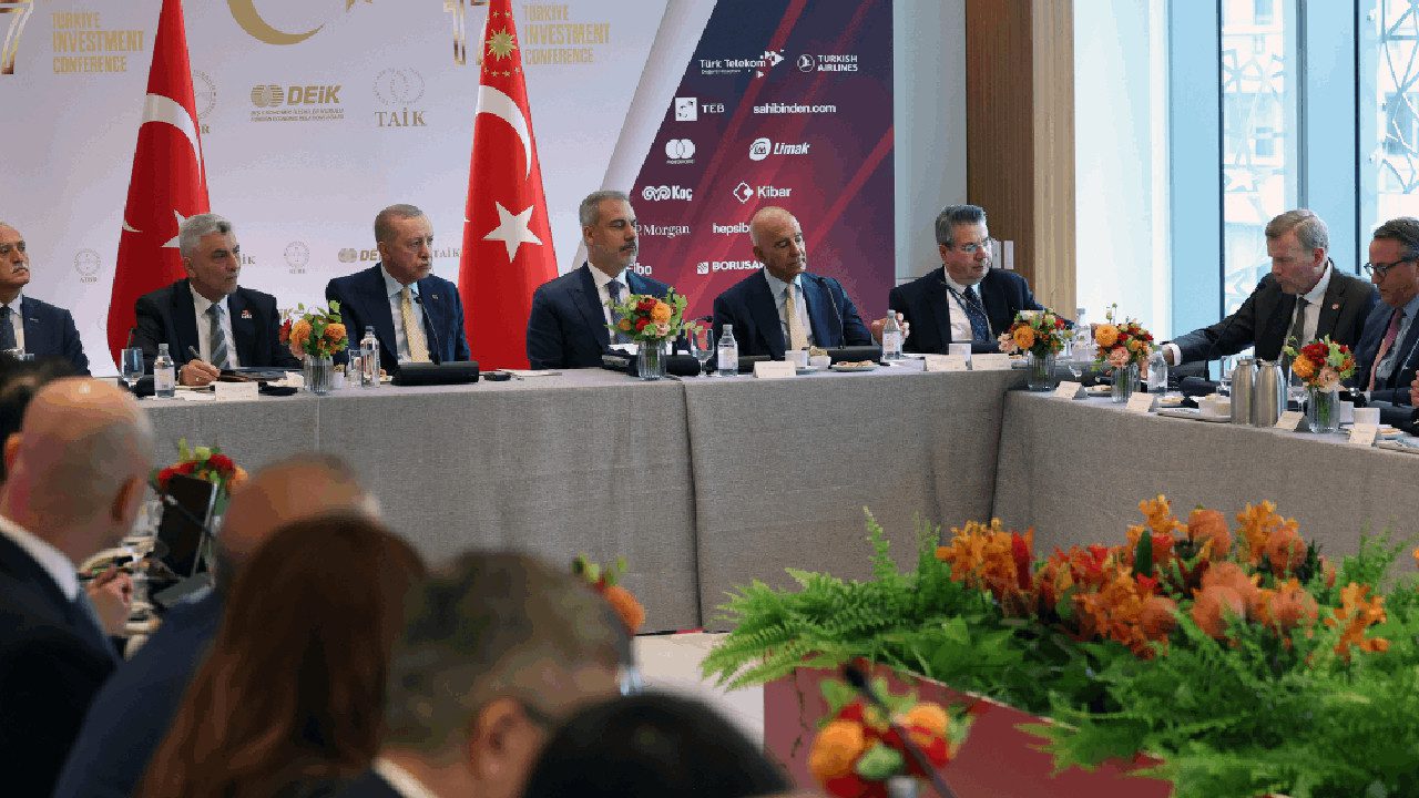 Cumhurbaşkanı Erdoğan ABD’de Yatırımcılarla Bir Araya Geldi