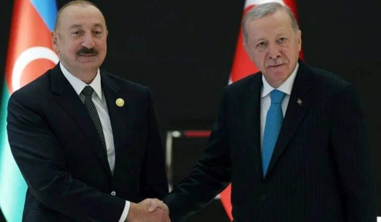 Cumhurbaşkanı Erdoğan Çin’de Aliyev’le Bir Araya Geldi