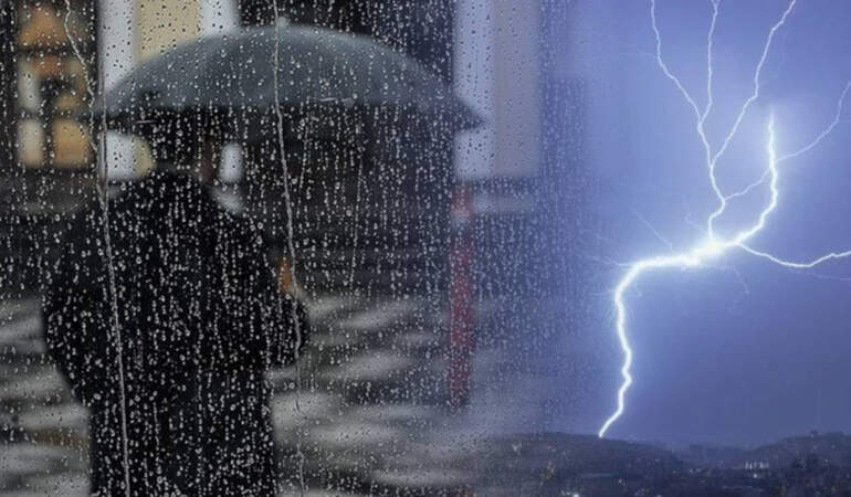 Harita Kırmızıya Döndü, Meteoroloji’den Flaş Uyarılar! Çok Kuvvetli Geliyor