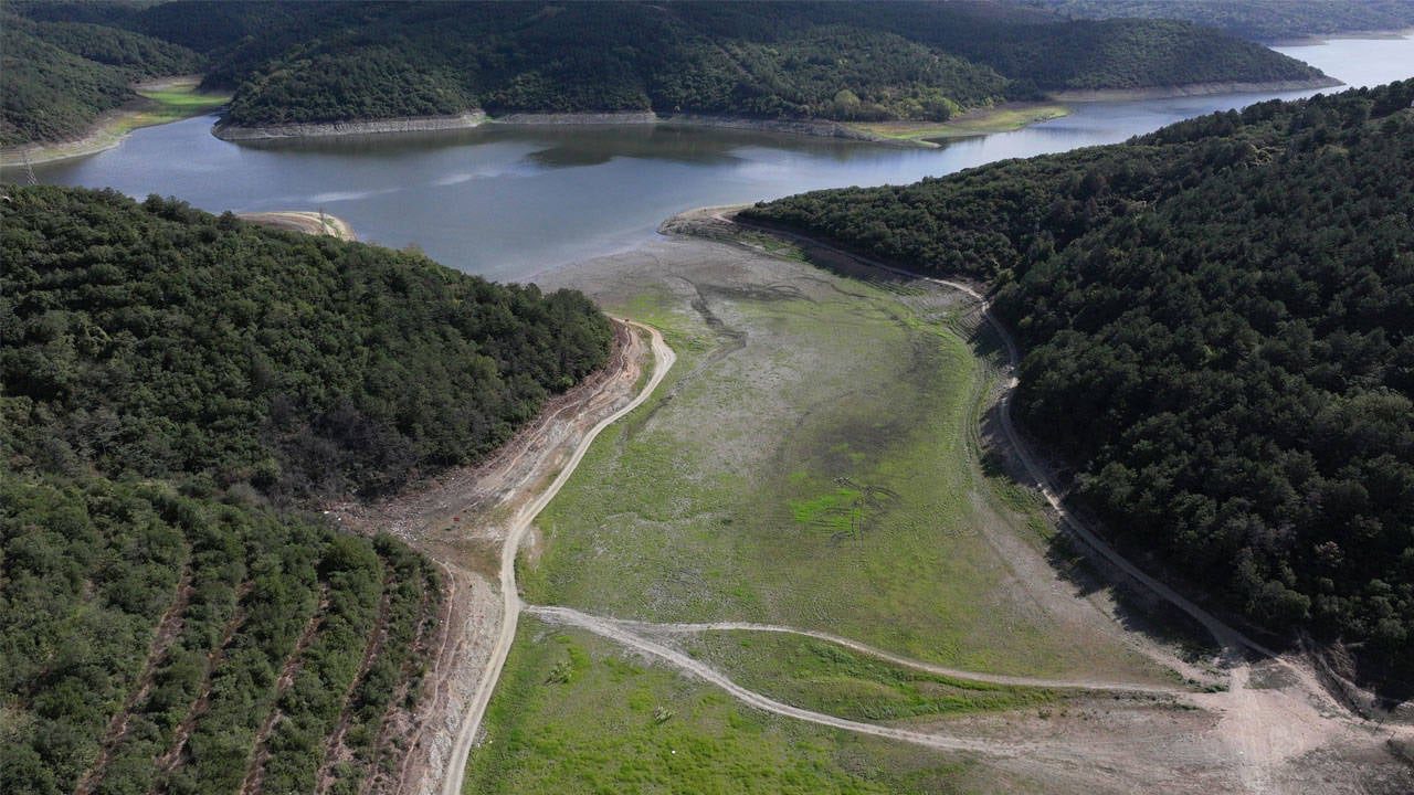 İstanbul Barajlarında Su Seviyesi Kritik Düzeyde: Kazandere Barajı Tamamen Kurudu