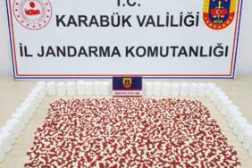 Karabük’te Uyuşturucu Operasyonu: 2 Bin 467 Hap Ele Geçirildi