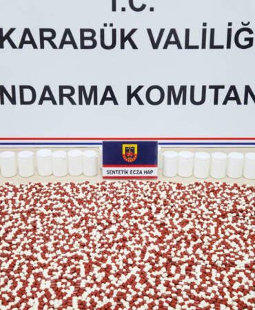 Karabük’te Uyuşturucu Operasyonu: 2 Bin 467 Hap Ele Geçirildi