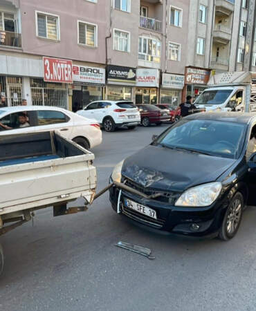 Karaman’da Zincirleme Kaza! 1 Yaralı