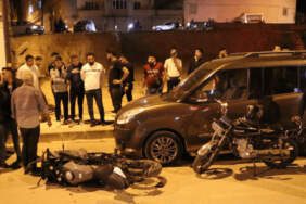 Kilis’te Motosikletler Çarpıştı, 3 Yaralı