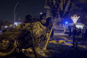 Kocaeli’de Felaketin Eşiğinden Dönüldü: Bir Araç Takla Attı, 6 Yaralı