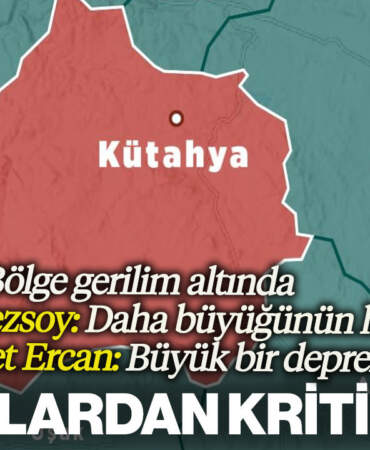 Korkutan Kütahya Depremi Sonrası Uzmanlardan Kritik Uyarı: ‘Daha Büyüğünün Habercisi Olabilir’