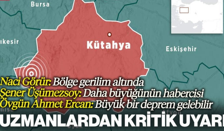 Korkutan Kütahya Depremi Sonrası Uzmanlardan Kritik Uyarı: ‘Daha Büyüğünün Habercisi Olabilir’