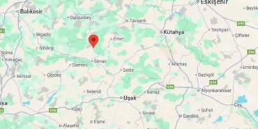 Kütahya’da Hissedilen Deprem