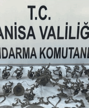 Manisa’da Kaçak Kazı Yapan 10 Şüpheliye Suçüstü